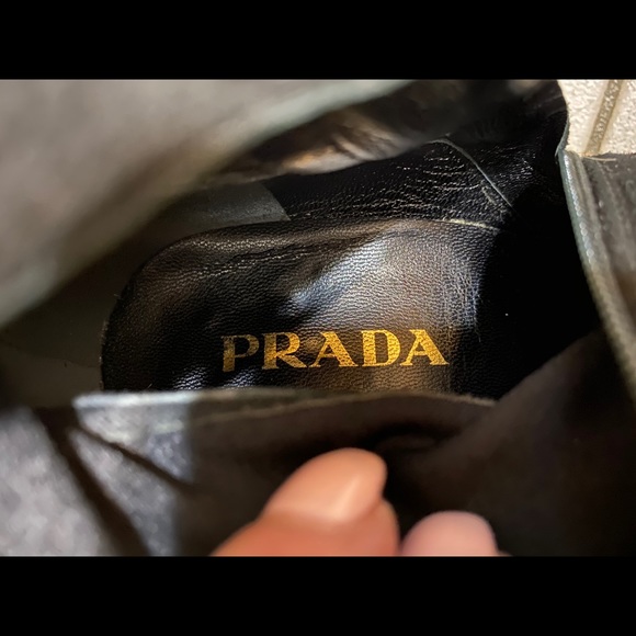 AUTHENTIC PRADA Tall Suede Boot - Picture 10 of 11